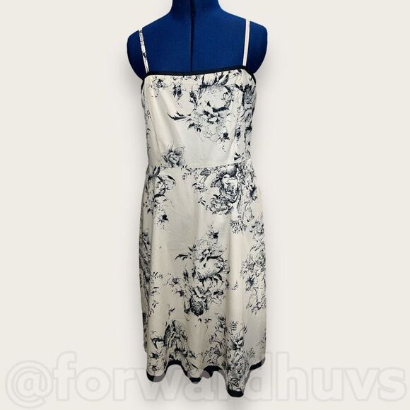 Jessica Howard Cotton Blend Dress Size 14 - Picture 3 of 12